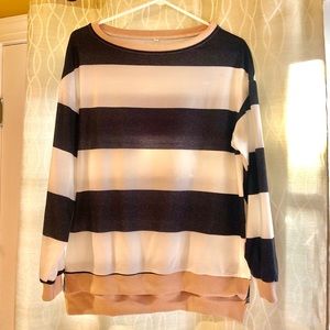 Lightweight long sleeve top.